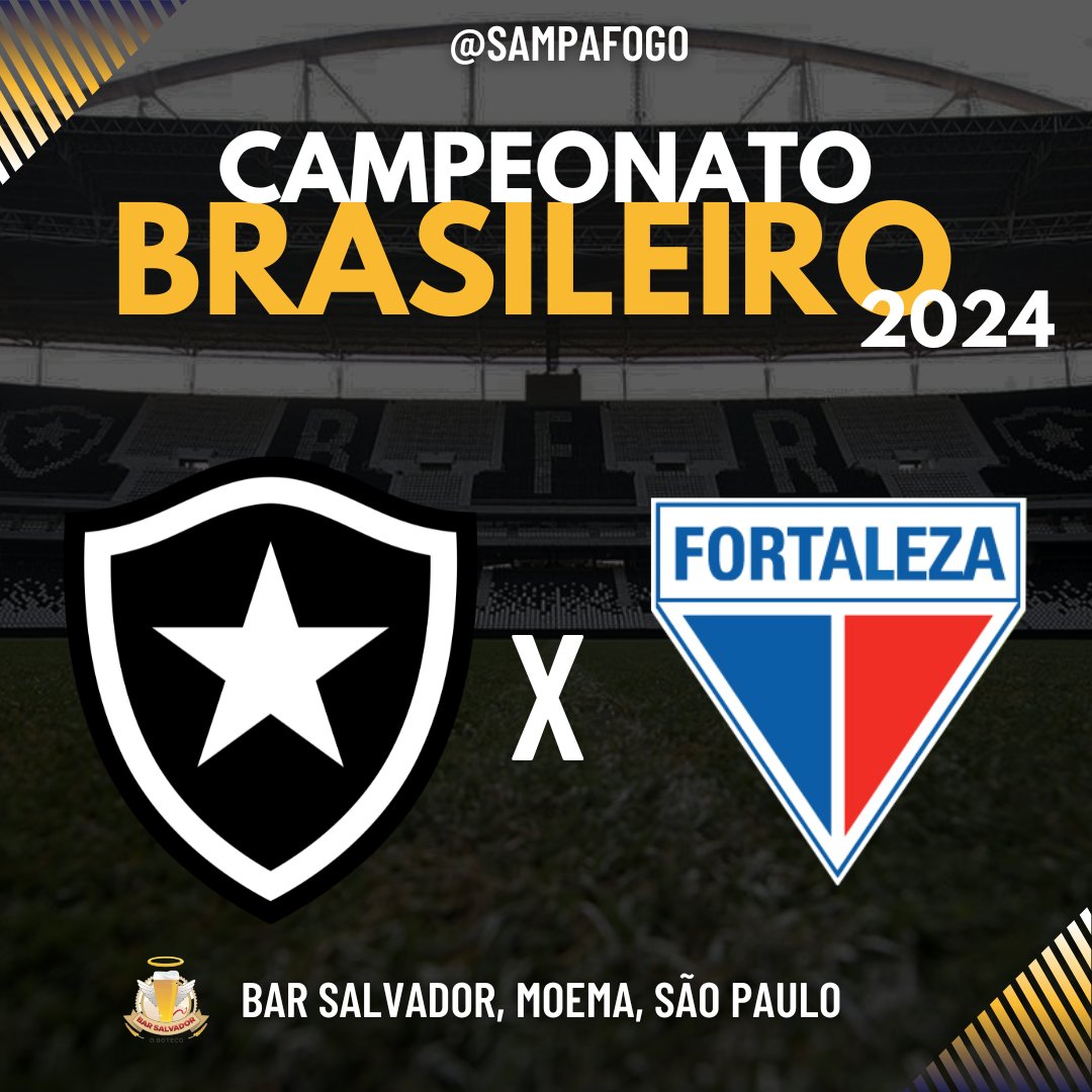 VALENDO A LIDERANÇA!🔥

Neste sábado, às 21h, o Botafogo encara o Fortaleza pra recuperar a ponta da tabela. Jogo importantíssimo para ir pra parada FIFA como líder.

Vista sua camisa e venha torcer com a gente!

Bar Salvador - Alameda dos Anapurus, 1488, Moema, São Paulo/SP