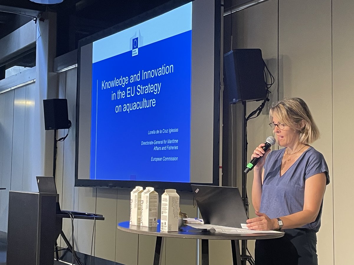 EATIP_eu's tweet photo. The #EATiP President @SkrettingGroup launches our annual #innovation forum at #Aqua2024๐ฉ๐ฐ
Speakers so far include @EU_MARE @EUScienceInnov @REA_research on #RTDI in ๐ช๐บ aquaculture strategy & tools to boost innovation transfer & project communication / dissemination ๐ช๐ข
๐๐ฆ๐๐ฑ https://t.co/HYYKGt7dGv