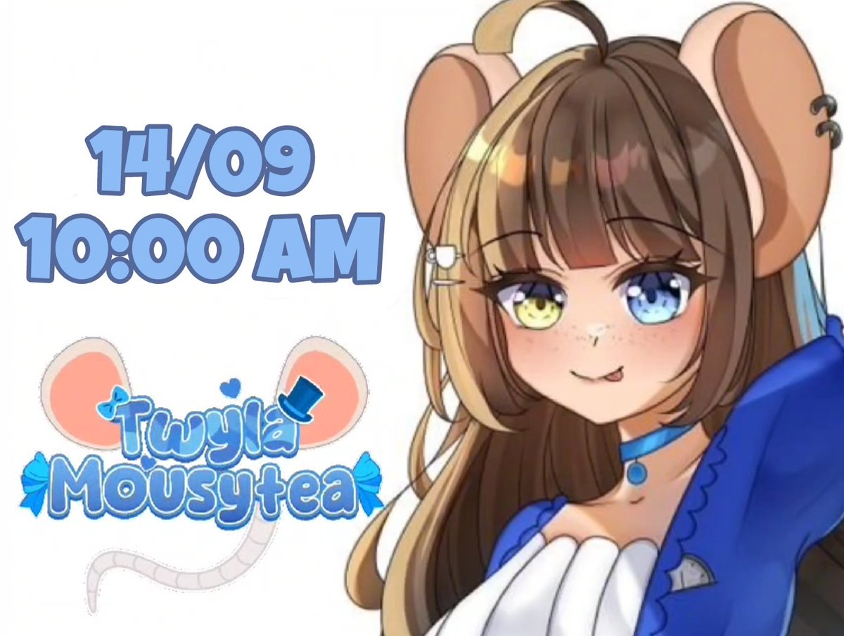 NÃO SE ESQUECERAM DO DEBUT DA RATA NÉ? FALTAM 17 DIAS！！！

#vtuberbr #ratadobule #debutdarata #vtuberbrasileira