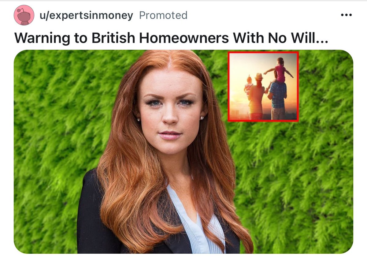 Very briefly forgot that wills (the legal document) exist and thought Reddit was threatening rich British people who also kind of want to die