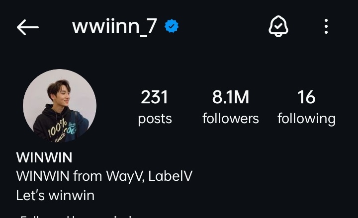 soonyunqi's tweet photo. Winwin has unfollowed #him on Instagram https://t.co/riiEYlZETJ