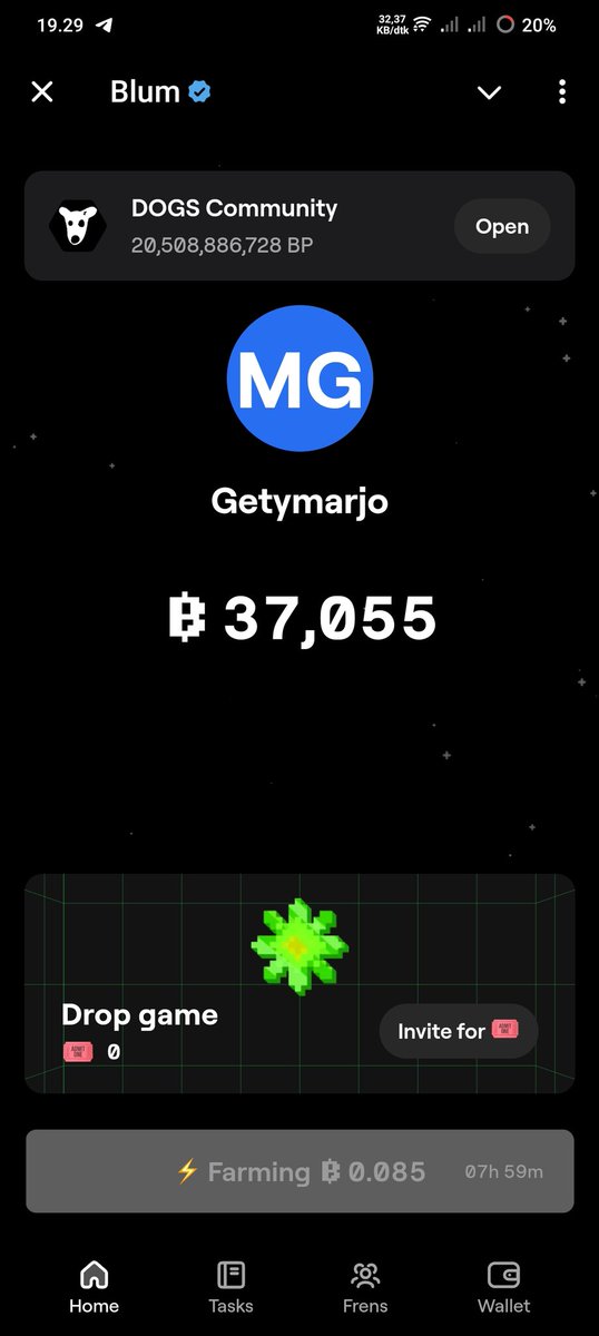 GetyMarjo's tweet photo. @blumcrypto Daily check in error, ticket not added, please help me, it's been 2 days https://t.co/W7U3ZC6joi