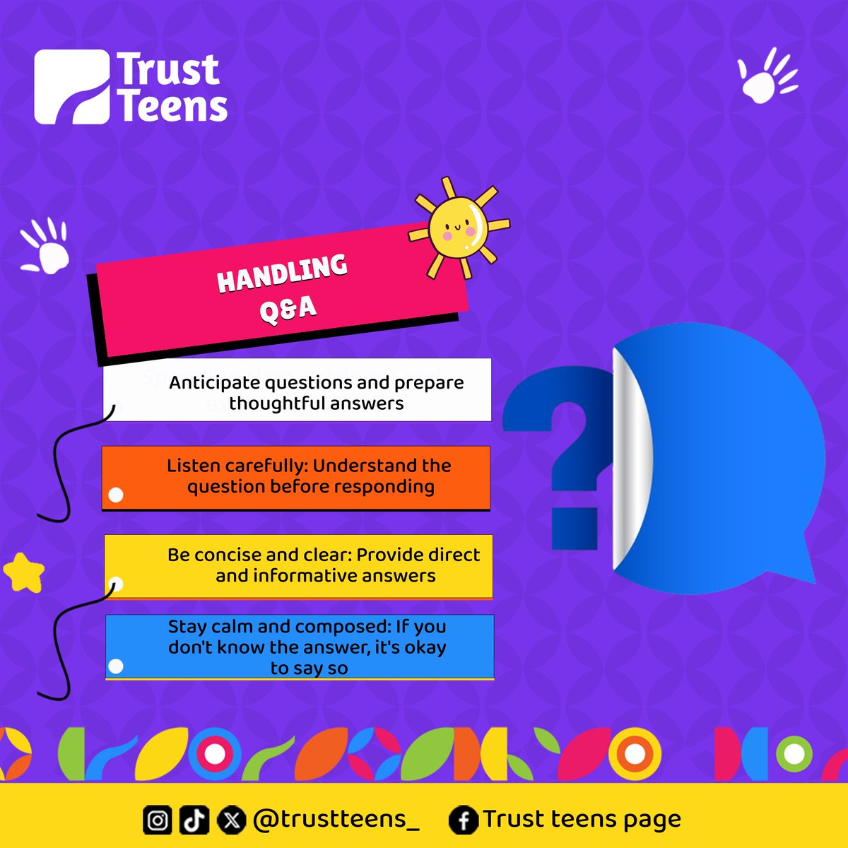 trustteens_'s tweet photo. Conquer your feat, Command the stage.
Build confidence one speech at a time. 

Your words have power so use them wisely.

Was this useful to you?
Let's know in the comments

#trustteens #publicspeaking #101 #buildingconfidence #teenbuilding https://t.co/7hIwlzIAFB