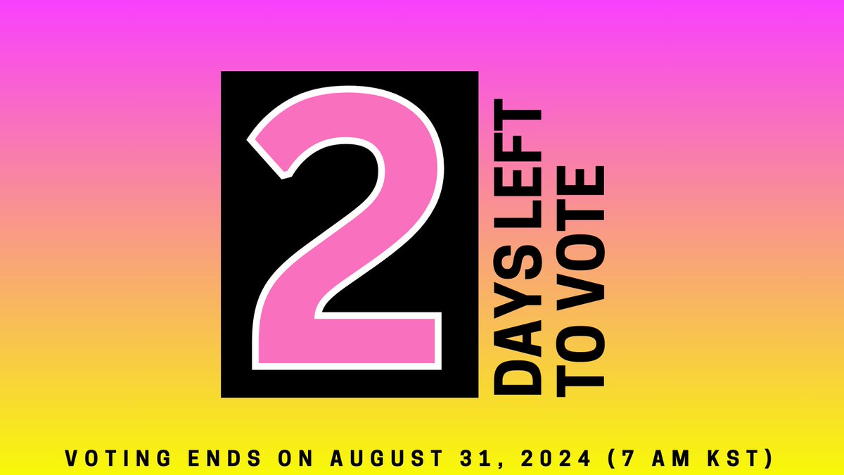 BP_VotingTeam's tweet photo. 🚨2 days left to vote BLINKS! Let's go all out for LISA!

Vote here: https://t.co/vS9boOFtiP
#VMAs #VMAs2024 
#BLACKPINK @BLACKPINK https://t.co/F9jhxqOW6b