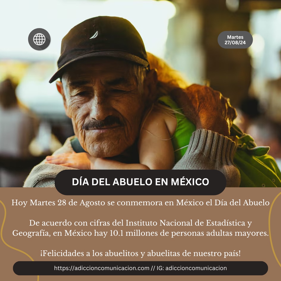 adiccion_comun's tweet photo. ¡Felicidades abuelitos! #DíaDelAbuelo https://t.co/gQProsCmYD