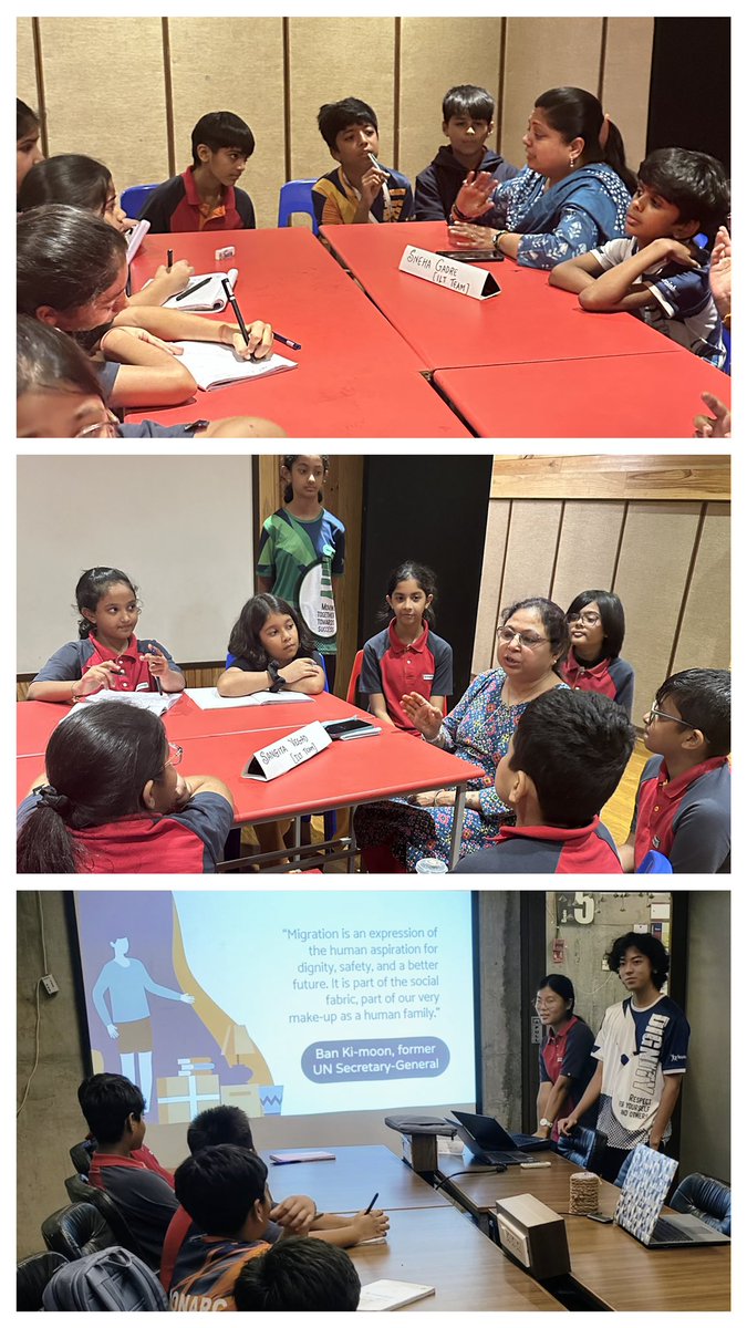 Just wrapped up Human Library on migration stories! <a href="/FSSurat/">Fountainhead School</a> Faculty, parents, &amp; support staff shared powerful journeys as human books, offering students a firsthand glimpse into the complexities of migration. Looking forward to immersive learning via Design Thinking for the PBL.