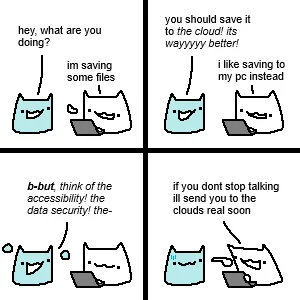 cloud saving 
