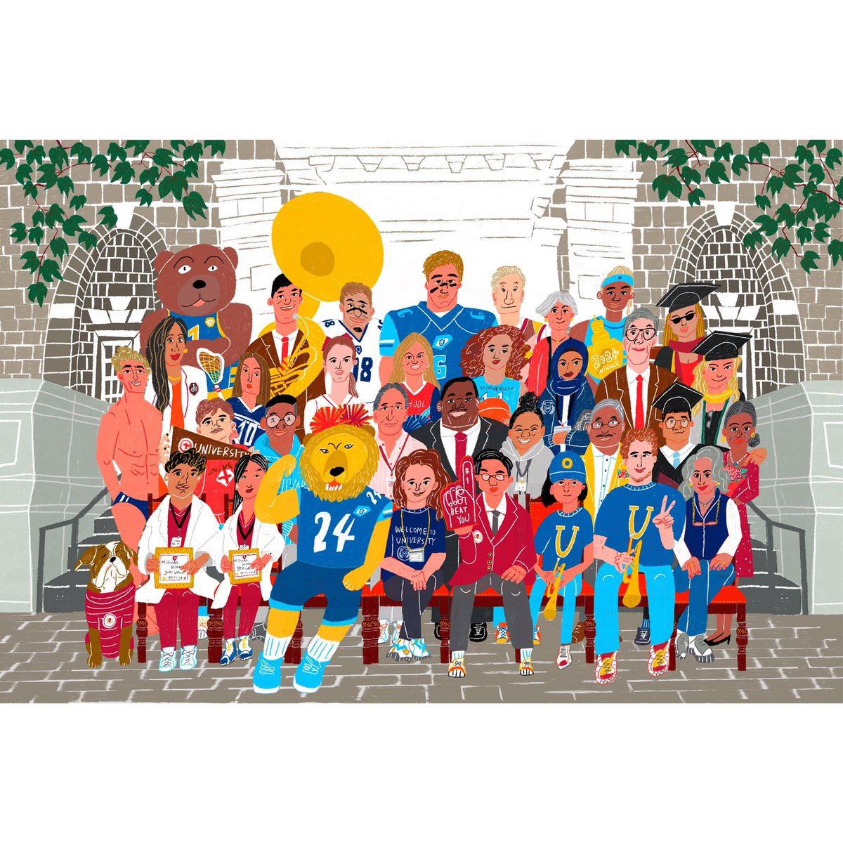 Forbesの'America's top colleges 2024-2025にイラストを使っていただきました🤩
forbes.com/top-colleges

#adobeFresco #ForbesTopColleges
