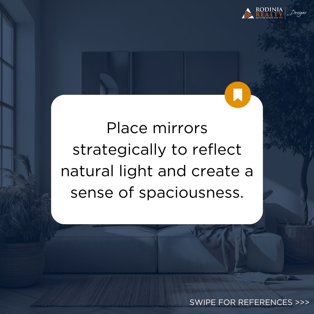 RodiniaDesigns's tweet photo. Bring elegance and light into your space with the perfect mirror! Transform your room and elevate your style effortlessly.

#rodiniarealty #interiordesign #homedecor #mirrordecor #luxuryliving #decorinspo #homestyling #interiorinspiration #designinspiration https://t.co/tfGrEdwXOo