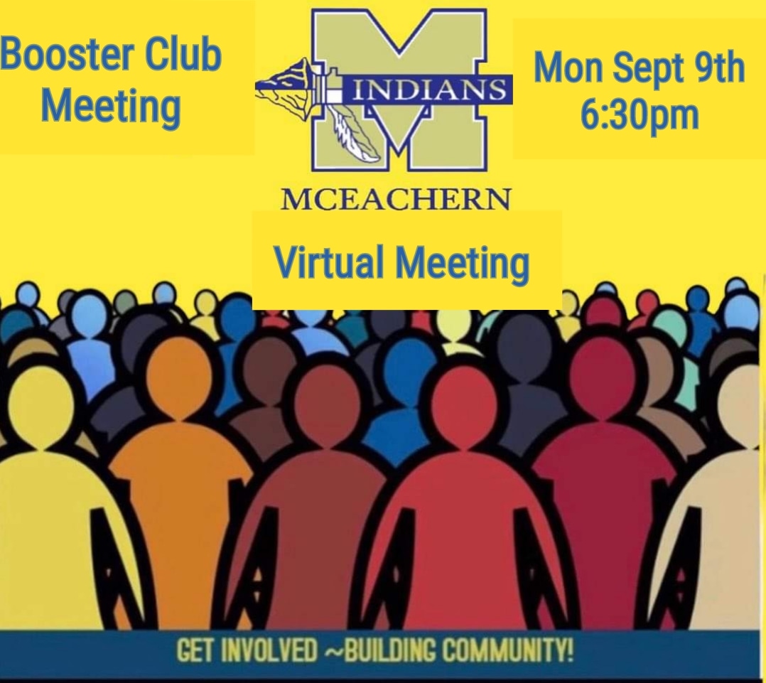 Join us virtually for our monthly General Athletic Booster Club Meeting.  Meeting codes will be issued the week of our meeting.
