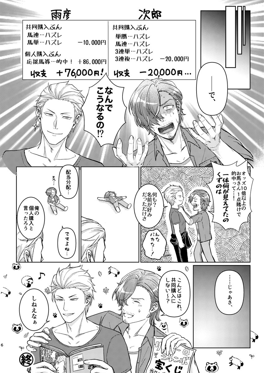 『みそじびより』
全年齢  A5  22p  400円
ゆる〜いショート漫画5本立ての次郎&amp;雨彦  30歳組仲良し本!
ピクシブでは他のエピソードの各1ページ目も公開中です

https://t.co/lqgwV6c5Rw

#じろオンリー #じろオンリー告知 
