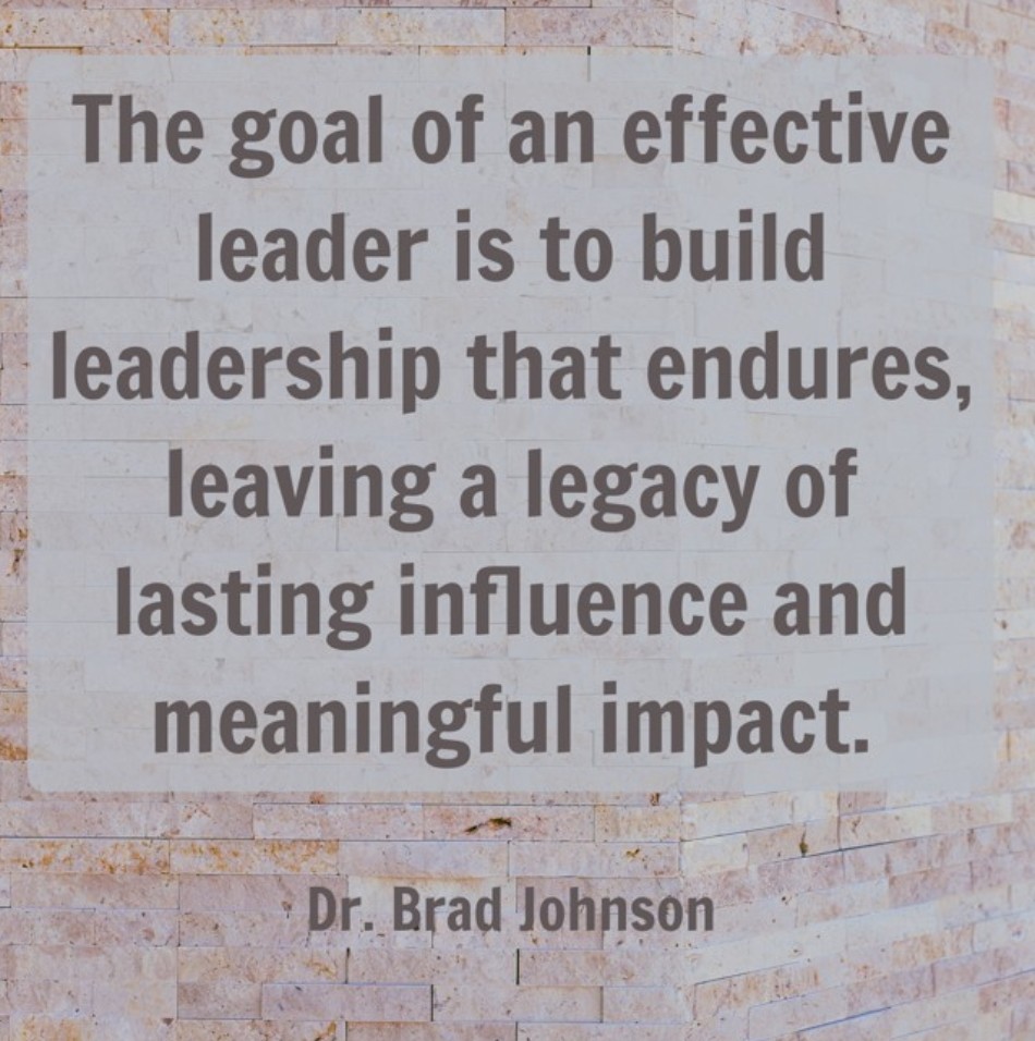 Leadership goal!