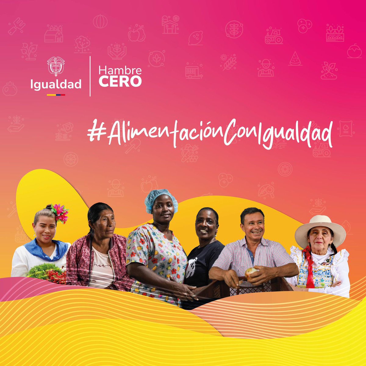 ¡Arrancamos con Hambre Cero #AlimentaciónConIgualdad! Un programa que asegura el acceso a alimentos nutritivos para miles de familias en nuestras comunidades más vulnerables ¡Apoyamos la economía popular y trabajamos para erradicar el hambre en Colombia!