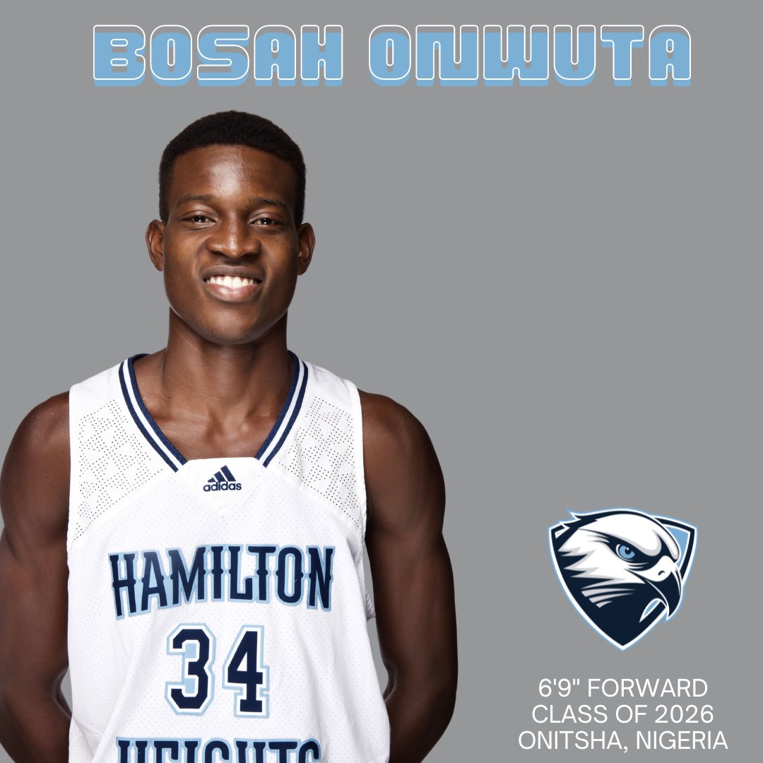 Hamilton Heights Boys Basketball (@hhhawksbball) on Twitter photo Congratulations to 2026 Forward, Bosah Onwuta on coming in at #17 in the <a href="/PrepHoopsTN/">Prep Hoops Tennessee</a> Class of 2026 rankings.
Bosah is entering his 3rd year with the program and looks to make a huge mark in his Junior season.
Wayyy more to come from Mr. Onwuta.
Congrats Bo @bosah_34 Congratulations to 2026 Forward, Bosah Onwuta on coming in at #17 in the <a href="/PrepHoopsTN/">Prep Hoops Tennessee</a> Class of 2026 rankings.
Bosah is entering his 3rd year with the program and looks to make a huge mark in his Junior season.
Wayyy more to come from Mr. Onwuta.
Congrats Bo @bosah_34