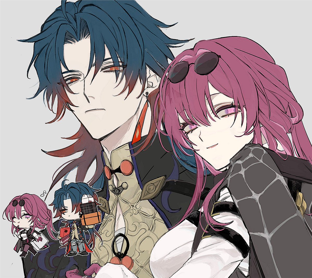 kmk_oc's tweet image. 刃カフ~