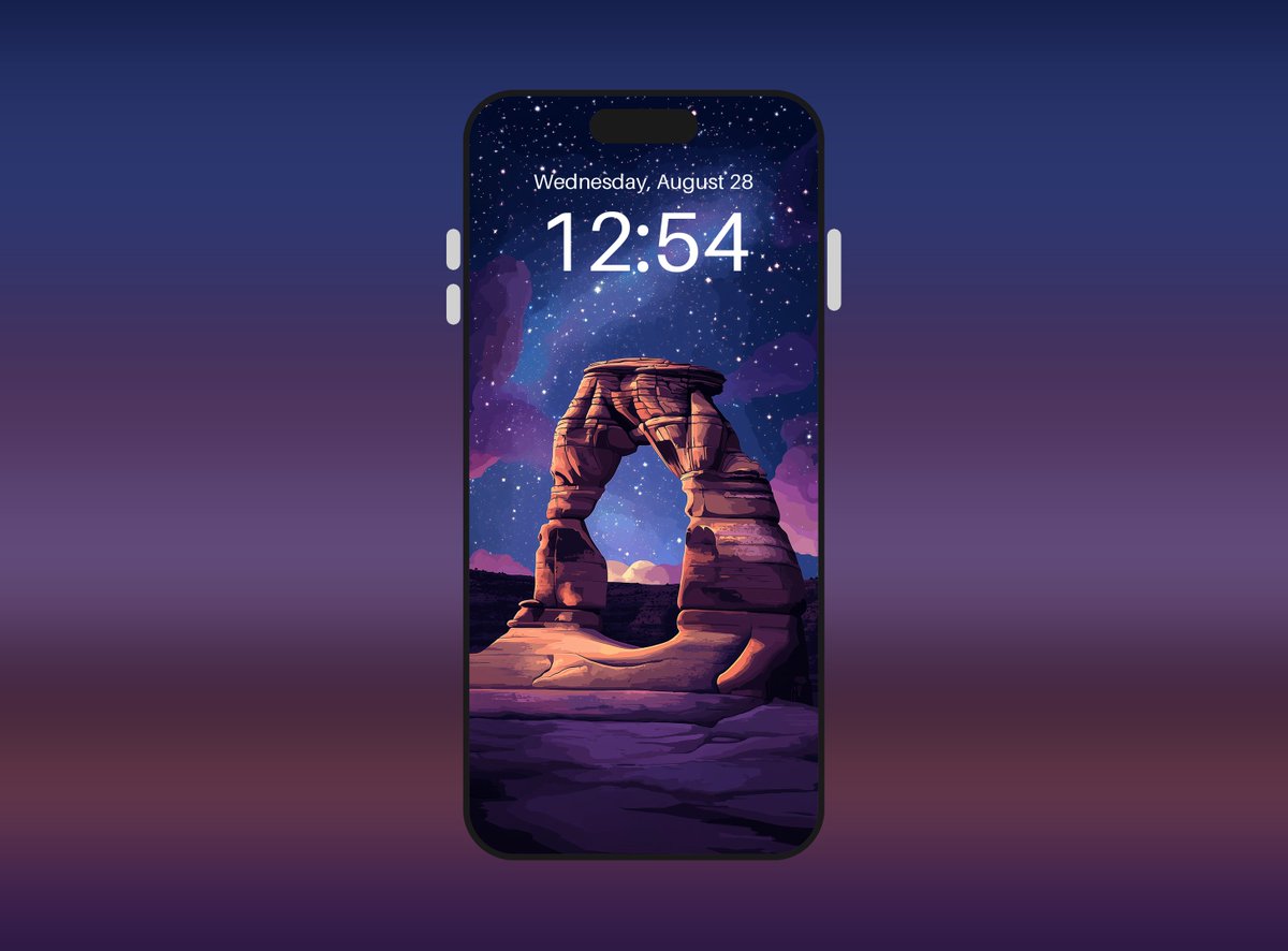 Midjourneyguy's tweet photo. Arches National Park wallpaper. https://t.co/ebSqdLuiZT