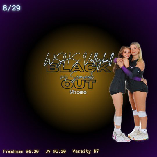 WSHS Volleyball (@wshsbearsvball) on Twitter photo Thursday home game 8/29
Come out and support! We need our student section ๐๐๐ป๐ <a href="/Petes_dragons/">Mr. Gaffney</a> <a href="/WSBearAthletics/">WINter spRINGS ATHLETICS</a> Thursday home game 8/29
Come out and support! We need our student section ๐๐๐ป๐ <a href="/Petes_dragons/">Mr. Gaffney</a> <a href="/WSBearAthletics/">WINter spRINGS ATHLETICS</a>