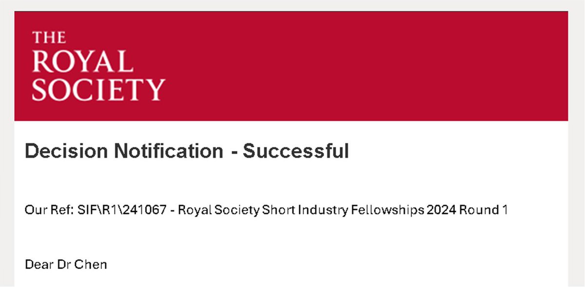 Junning Chen (@chen_junning) on Twitter photo Thrilled to receive <a href="/royalsociety/">The Royal Society</a> Short-Term Industry Fellowship! Thanks to Profs. Ion Sucala our Head <a href="/EngExeter/">Exeter Engineering</a>, @KarenMKnapp Head <a href="/UoE_MI/">UoE Medical Imaging</a>, Emma Clark <a href="/Brms_Research/">BRistol Medical School (BRMS) Research</a>, <a href="/TanSui_Ox/">Tan Sui</a> <a href="/SurreyMES/">SurreyMechEngSci</a> for their support! Excited to work with <a href="/adaptiximaging/">Adaptix Ltd</a> on advancing healthcare tech! Thrilled to receive <a href="/royalsociety/">The Royal Society</a> Short-Term Industry Fellowship! Thanks to Profs. Ion Sucala our Head <a href="/EngExeter/">Exeter Engineering</a>, @KarenMKnapp Head <a href="/UoE_MI/">UoE Medical Imaging</a>, Emma Clark <a href="/Brms_Research/">BRistol Medical School (BRMS) Research</a>, <a href="/TanSui_Ox/">Tan Sui</a> <a href="/SurreyMES/">SurreyMechEngSci</a> for their support! Excited to work with <a href="/adaptiximaging/">Adaptix Ltd</a> on advancing healthcare tech!