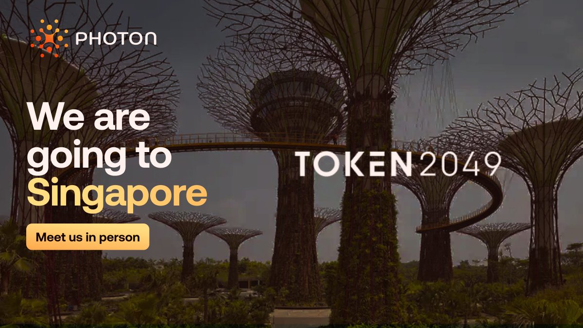 Photon_Labs's tweet photo. Photon Labs is Heading to Singapore for Token2049 🇸🇬
​
#1 Event 🌐 Meet the OGs II
​
We’re thrilled to announce that we’ll be co-hosting alongside @IntractCampaign (main host), @Calderaxyz, @PolynomialFi, @xyfinance, @NibiruChain, and @zkLink_Official, joined by an incredible lineup of projects and panelists at this fun and engaging networking event.
​
📅 Date: Thursday, 19th September
🕒 Time: 5:00 PM to 10:00 PM (GMT+8)
📍 Location: True Cost
👉 Event Info: https://t.co/vEGyfyJS6f
​
With the majority of Photon’s core contributors in attendance, we’re excited to connect with fellow builders and community members. We look forward to seeing you there!