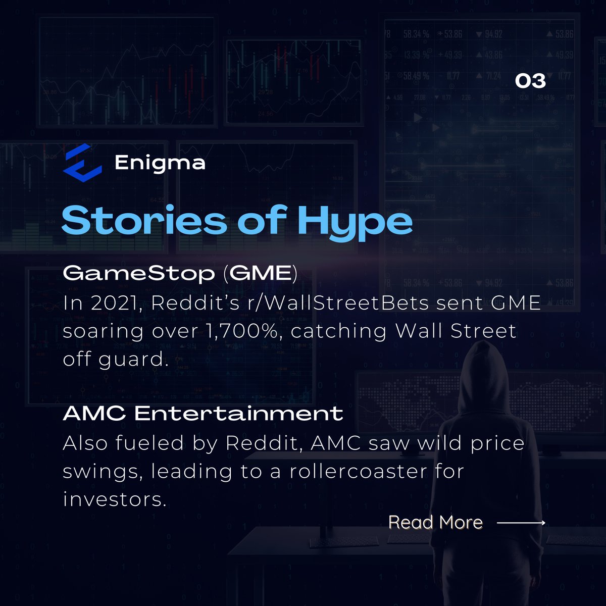 EnigmaToolbox's tweet image. 📱📊 Discover how platforms like Twitter and Reddit can move markets and influence trading decisions.

Stay with #Enigmatoolbox
Visit enigma.fm FM!

#trading #forextrader #tradingtips #investing #SocialMediaTrading