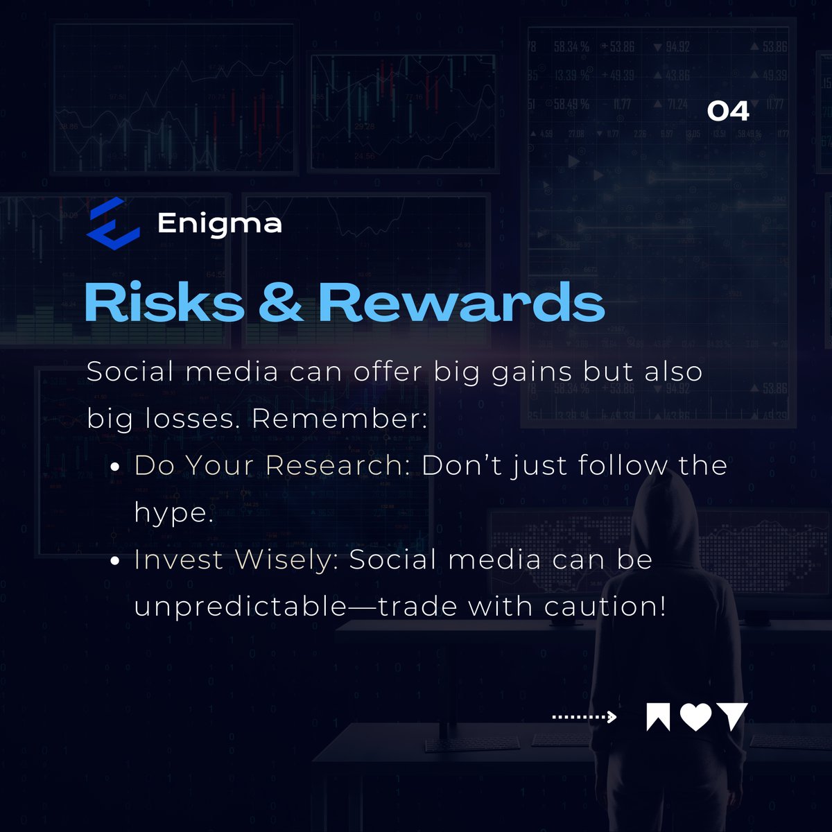 EnigmaToolbox's tweet image. 📱📊 Discover how platforms like Twitter and Reddit can move markets and influence trading decisions.

Stay with #Enigmatoolbox
Visit enigma.fm FM!

#trading #forextrader #tradingtips #investing #SocialMediaTrading