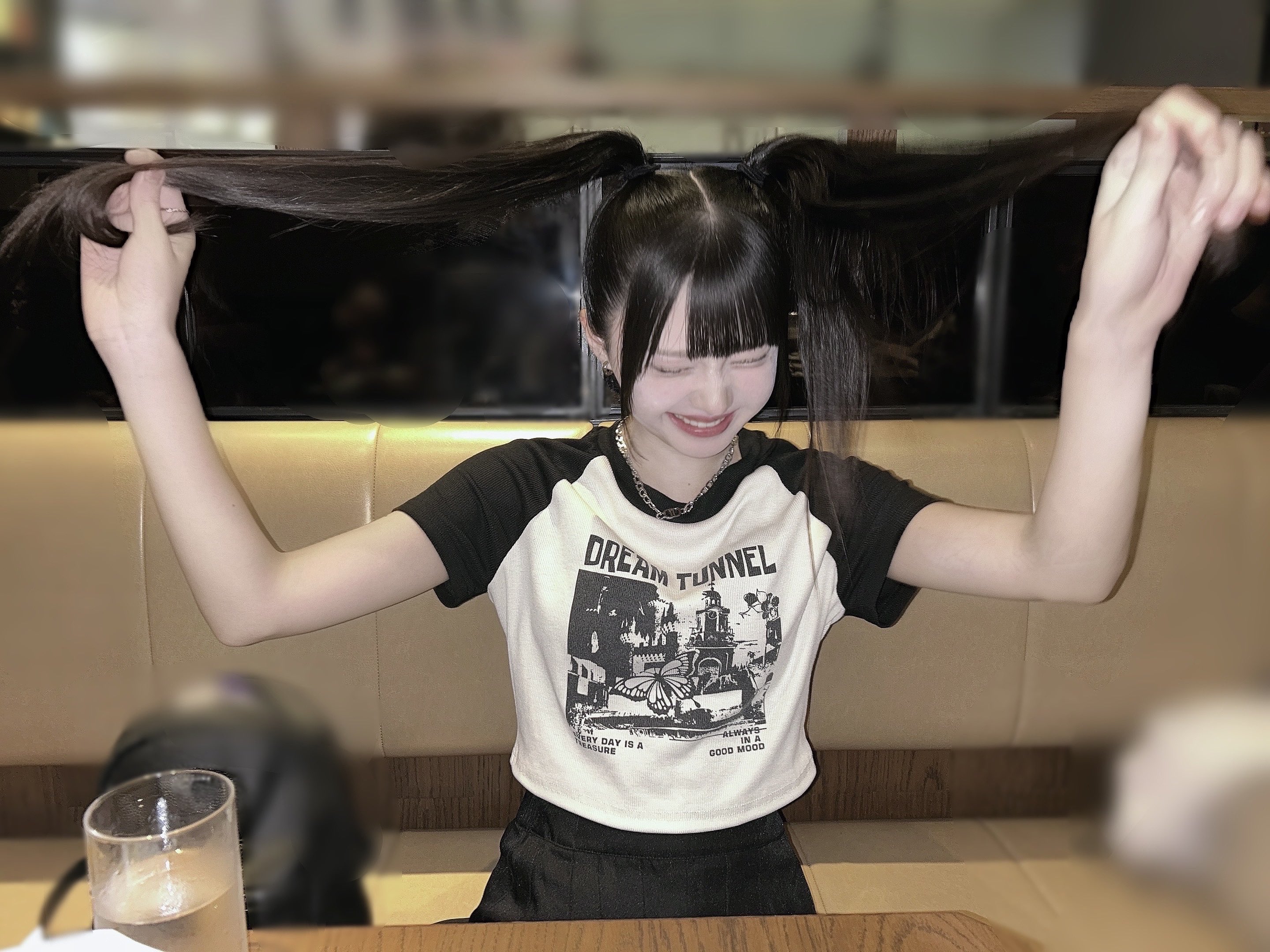 ニアジョイ 生写真 直筆 ピーチティーとピーチパイ 市原愛弓