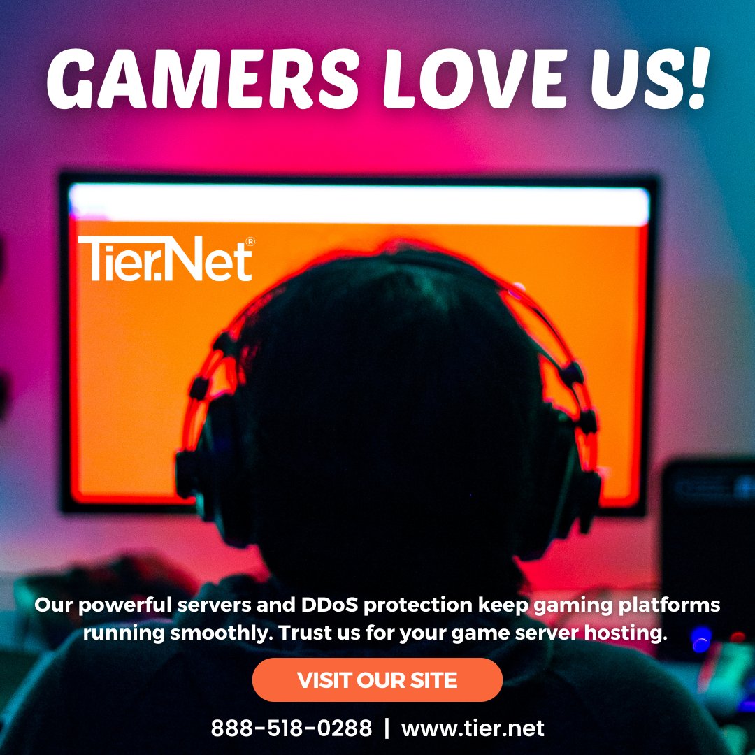 TierNetLLC's tweet image. Are lag and DDoS attacks ruining your gaming experience? Our game server hosting is designed to keep the action smooth and uninterrupted. We offer high-performance servers with low latency connections and robust DDoS protection. 

#tiernet #dedicatedservers #vps #websitehosting