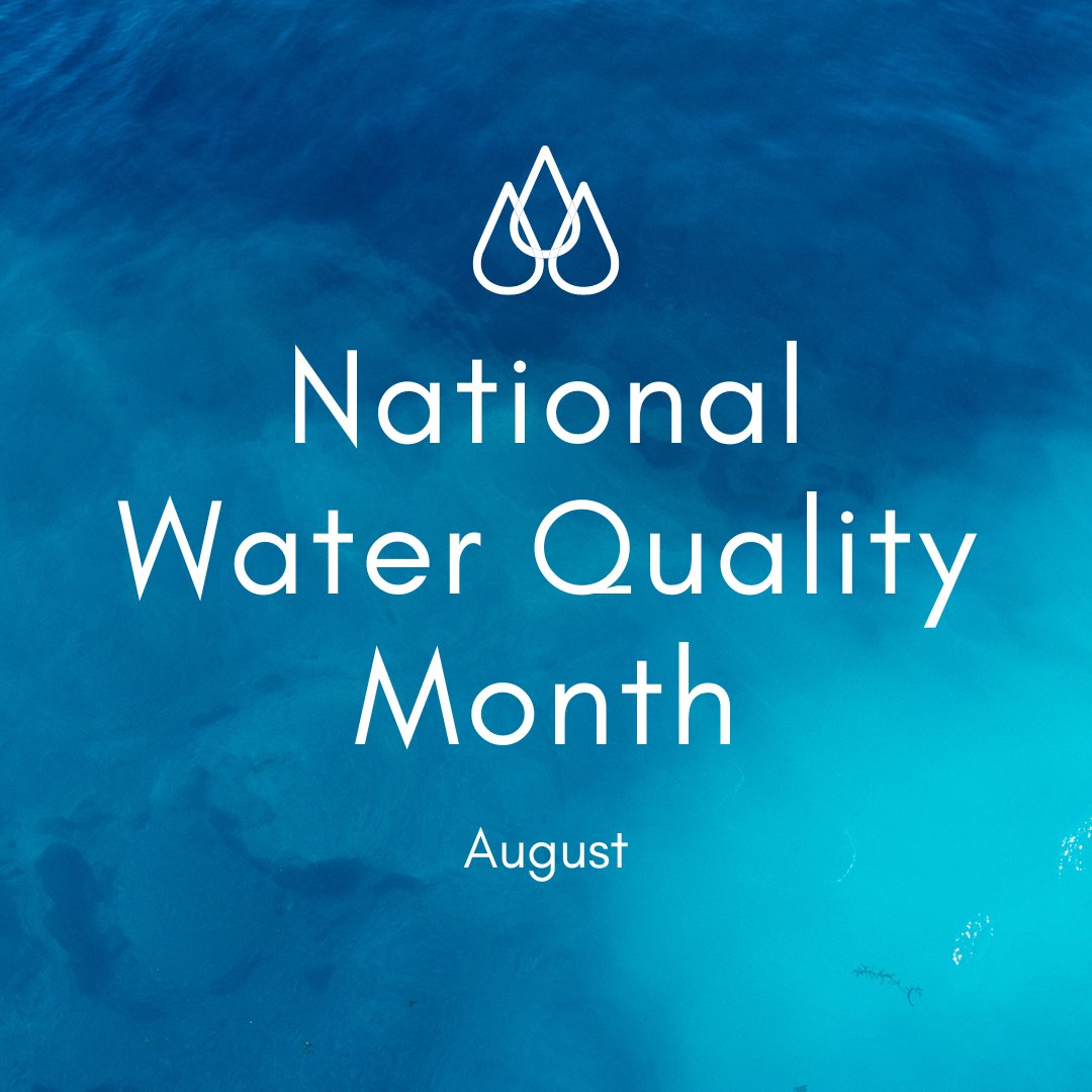Happy National Water Quality Month! Founded in 2005 by the EPA, and backed by the United Nations, this month aims to encourage conversation about how we can protect the small amount of fresh water we have. 

There are lots of ways to celebrate! Visit @clearchoices to learn more.