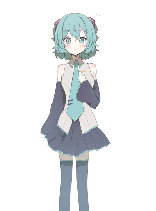 ハーフアップのミクさんはいかがでしょうか