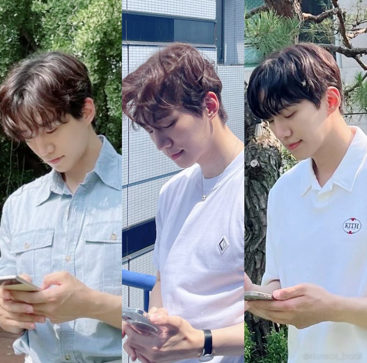 nuneos_back's tweet photo. 2022 - 2023- 2024

여름이었다.

핸드폰 보고 있는 게 이렇게 설렐 일이야💛

#준호 #이준호 #JUNHO #LEEJUNHO https://t.co/gRpsk7Llvo