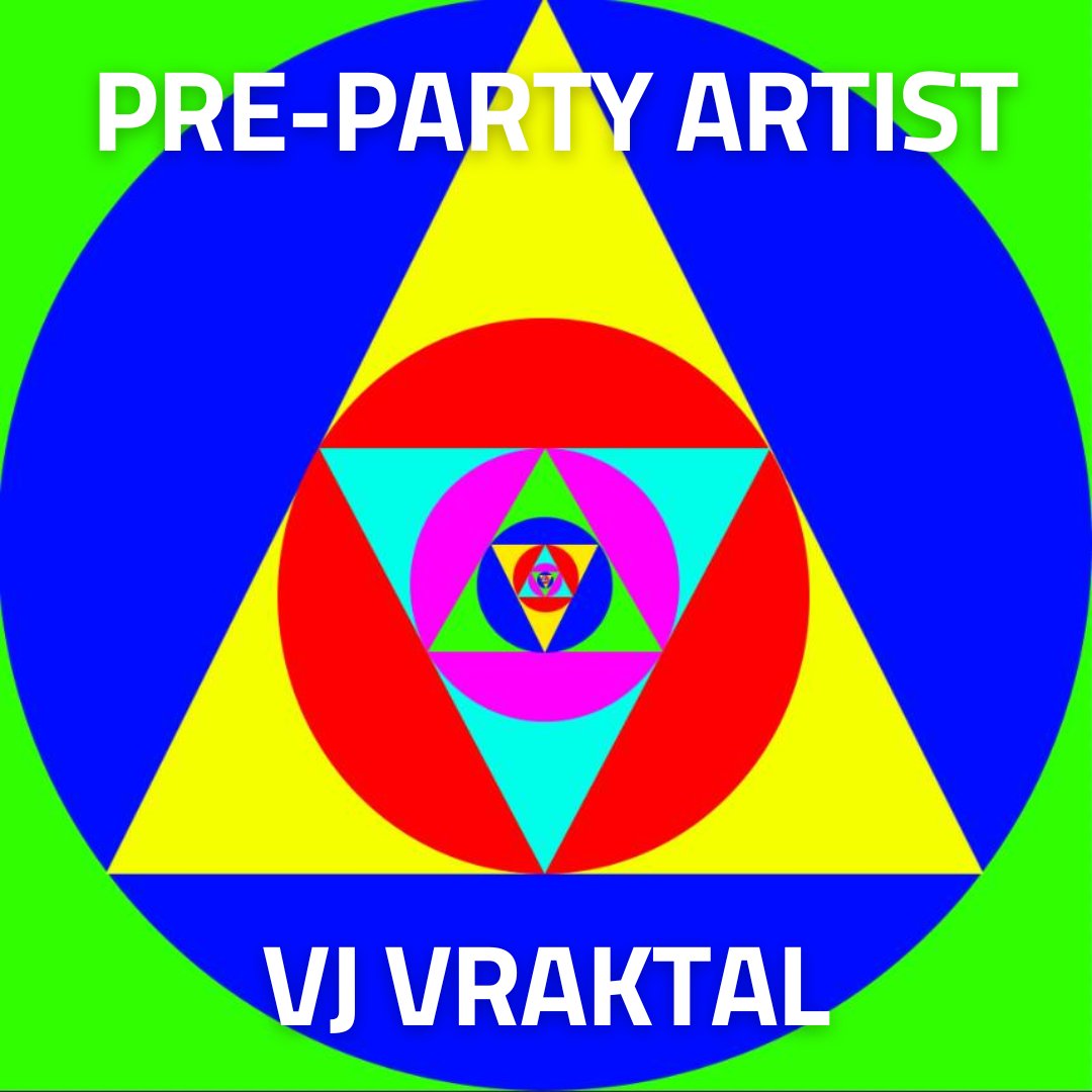 One of the artists on our pre-party tomorrow will be Jan Wasak, also known as VJ Vraktal, DJ and VFX artist