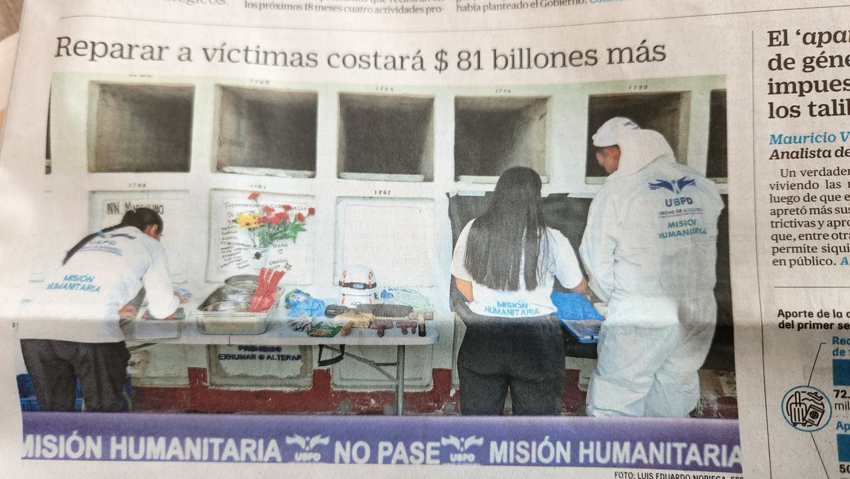 petrogustavo's tweet photo. Procuraduría, contraloría y defensoría dicen que la reparación de las víctimas costaría 334 billones de pesos y que el programa esta retrasado.

Tienen razón.

Con 2 billones de pesos anuales invertidos en reparar víctimas nos demoraríamos 150 años en repararlas

Esta es una de las grandes hipocresías nacionales.

La reparación de las víctimas en Colombia no se puede realizar si no se utilizan otros instrumentos del estado, que es el responsable de la indemnización, diferentes al presupuesto nacional.

Para reparar las víctimas en el corto plazo, en el plazo de sus vidas, es necesario emitir dinero por parte del Banco de la República.

Alguna vez lo propuse en medio de la burla ignorante en el periodismo y la derecha.

El cupo de emisión anual que realiza el banco de la República debería, en efectivo o bonos, dirigirse en primera instancia al largo listado de las víctimas de la violencia en Colombia.

Esto significa que por un tiempo, de 10 a 15 años, el señoriaje de la emisión pasaría del sector financiero a las víctimas de la violencia

Un hecho que tiene ejemplos en otros lugares del mundo y que es el propio en un país que ha vivido 75 años bajo la violencia