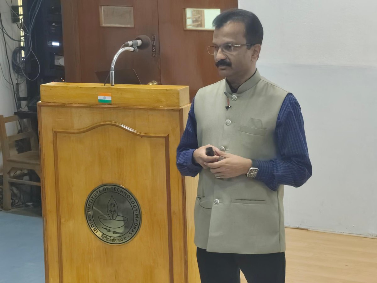 Matjoseph7's tweet photo. IIT Madras MBA Invitational Lecture Series (MILS) is an initiative of the Department of Management Studies, Indian Institute of Technology Madras.  It was an enriching experience to deliver a lecture to the MBA students and exchange the ideas at one of the top institutions. https://t.co/qBj1l6v1uZ