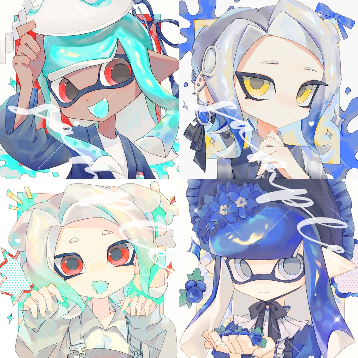 炫彩光滑鱿鱼须章鱼须
#Splatoon3 #スプラトゥーン3