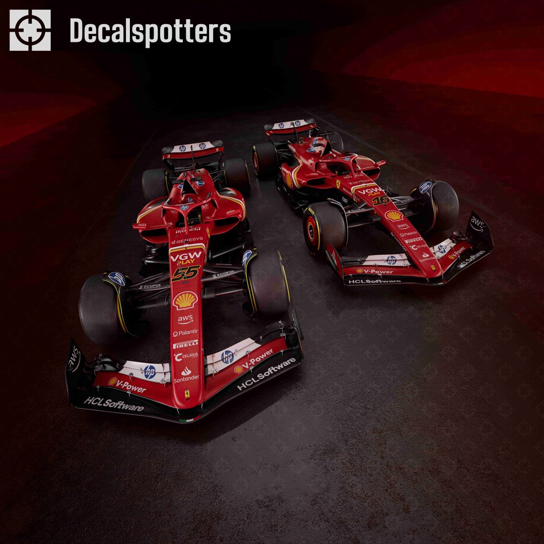 decalspotters's tweet image. To go with the special team kit, here is @ScuderiaFerrari's special livery for the #SF24 for the #ItalianGP 🤔

Anyone able to spot the difference? 👀

#F1