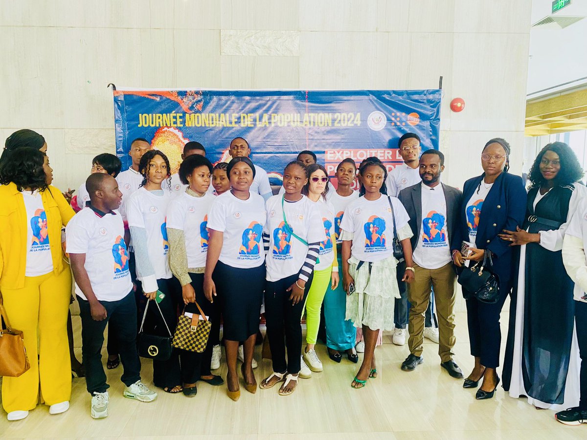 MAJ/YAM RDC🇨🇩 (@majrdcongo) on Twitter photo Le <a href="/MajRDCongo/">MAJ/YAM RDC🇨🇩</a> a pris part à la célébration de la journée mondiale de la population sous le thème "Exploiter le pouvoir des données inclusives pour un avenir résilient et équitable pour tous" organisée par le ministère du plan et de la coordination de l'aide au développement. Le <a href="/MajRDCongo/">MAJ/YAM RDC🇨🇩</a> a pris part à la célébration de la journée mondiale de la population sous le thème "Exploiter le pouvoir des données inclusives pour un avenir résilient et équitable pour tous" organisée par le ministère du plan et de la coordination de l'aide au développement.