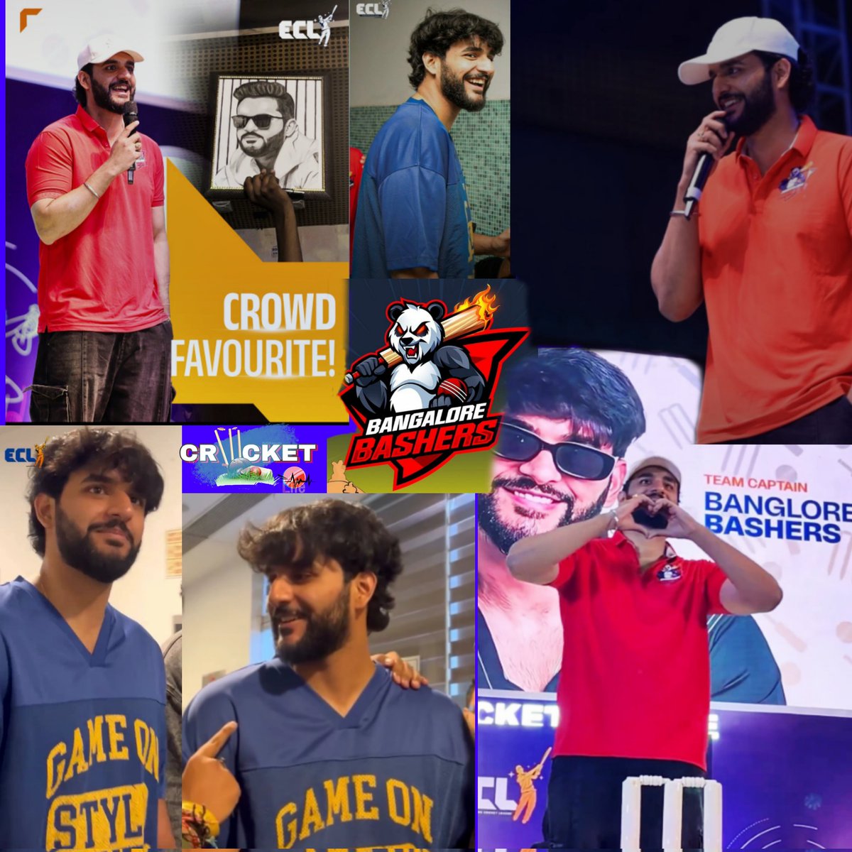 The Captain of The best Team "Banglore Bashers " Will definitely slay ECL..🔥

I truly believe that he's Gonna rule like a king for sure✨👑

Can't wait to see him playing on field 💫🤍

ECL ACE PLAYER ABHISHEK 

#EntertainersCricketLeague