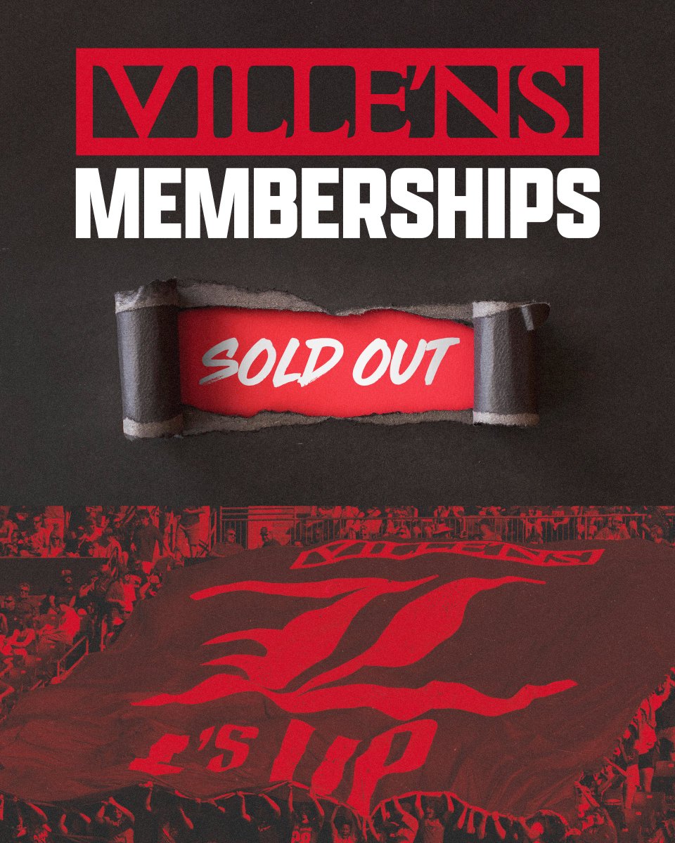 Louisville Athletics (@gocards) on Twitter photo For the first time in nearly a decade 🤯
<a href="/UofLVillens/">The Ville’ns</a> memberships are officially SOLD OUT!
#GoCards For the first time in nearly a decade 🤯
<a href="/UofLVillens/">The Ville’ns</a> memberships are officially SOLD OUT!
#GoCards