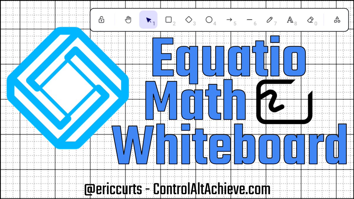 ➕ New Equatio Math Whiteboard - controlaltachieve.com/2024/08/new-eq…

🔷 Shapes, arrows, lines, drawings, text
▶️ Embeddable videos
📄 Integrated into Google Docs, Slides, etc
🎓 Great for teaching content, interactives, explanations &amp; more!

@texthelp #edtech #mathchat #mtbos #mathschat