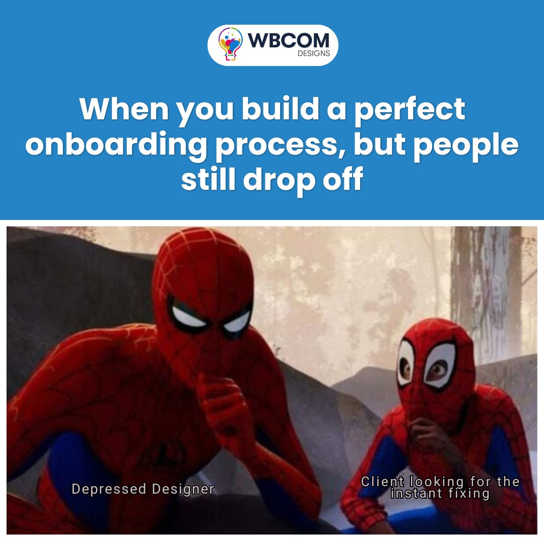 wbcomdesigns's tweet photo. When you build a perfect onboarding process, but people still drop off. π€¦ββοΈ
Streamline your onboarding and reduce drop-offs with these effective strategies: https://t.co/2PztblHjOY
#OnboardingChallenges #ClientRetention #BusinessGrowth #WbcomDesigns https://t.co/N8NFkNI352