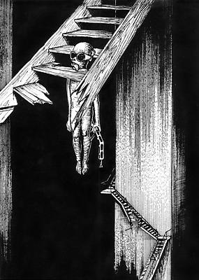 I'd bet my money that the artwork that inspired Nihei the most from H.R Gigers' stuff would be the Shaft series. It's so similar in style to his early trio of works. The alien in the 2nd picture in particular looks like all the weird creatures he draws now, lol