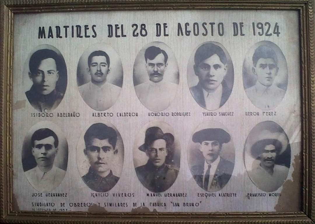 "CENTENARIO LUCTUOSO"
¡LOOR ETERNO A LOS MÁRTIRES DEL 28 DE AGOSTO DE 1924!
#Xalapa 
…barriodesanbrunoenxalapa.blogspot.com/2012/09/loor-e…