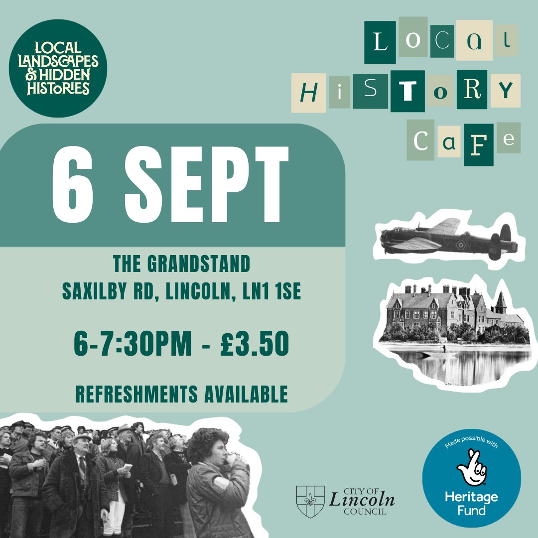 Our next Local History Café is ‘Taking Stock: Exploring Agricultural Shows in Lincoln’ on the 6th September.
Follow the link below to book online, or email us at: LL.HH@lincoln.gov.uk
contact.lincoln.gov.uk/service/Commun…