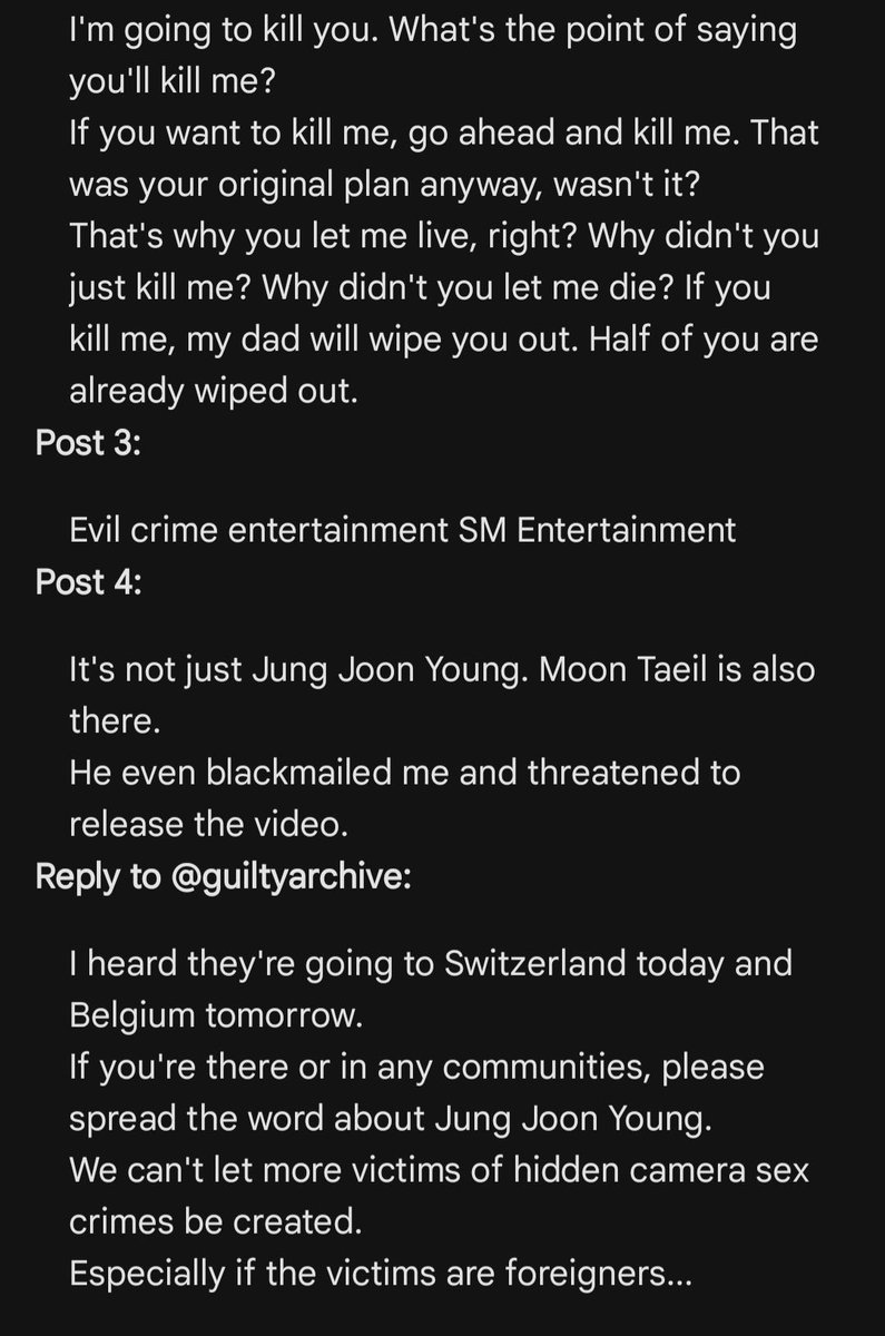 __bbfamouss's tweet photo. Les tweets traduit du compte Twitter de la victime banne en juillet Taeil tu as du sang sur les mains mon gars t’as bousillé la vie d’une personne sans aucun scrupule https://t.co/n1r5otW8Xk