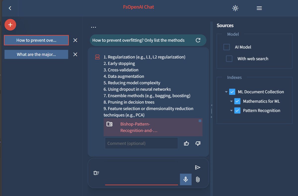 New look for F# FsOpenAI rag/chat app. Test link below (need to use own OpenAI key) 
fsopenaiserver1.azurewebsites.net
Now with Radzen Blazor components
Source: (github.com)