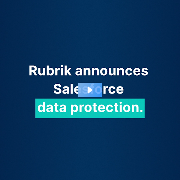 mskubski's tweet photo. Does your organization use Salesforce? Good news! 🗣 @RubrikInc just announced Salesforce Data Protection to ensure that your data is secure, compliant, and always available. Check it out 👉 https://t.co/d0JJT5r6aa  https://t.co/XkGJTAScNC https://t.co/HTTcgc5HLD