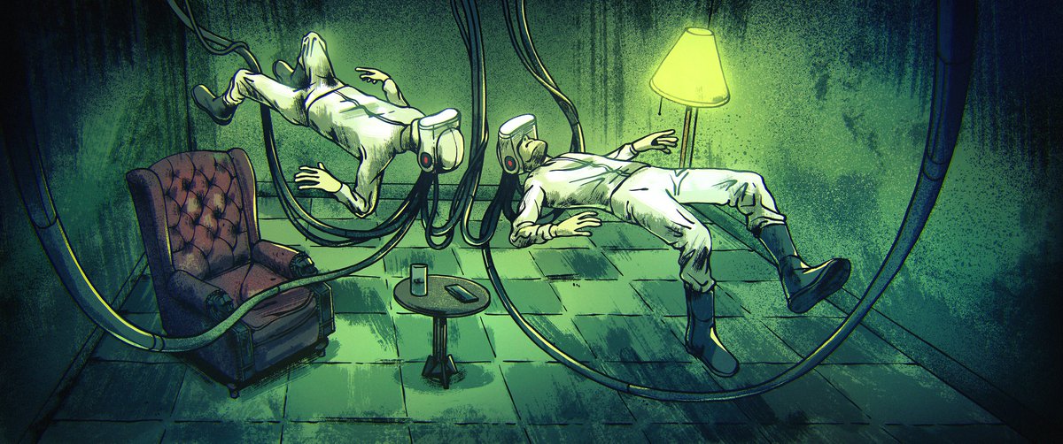 Seb_Igl's tweet image. Quelques une des illustrations que j'ai faites pour le documentaire "Matrix Generation" diffusé sur @ARTEfr , produit par Bellotas Films et réalisé par @BenClavel_real. #Matrix #Artedocu #illustration #wachowski