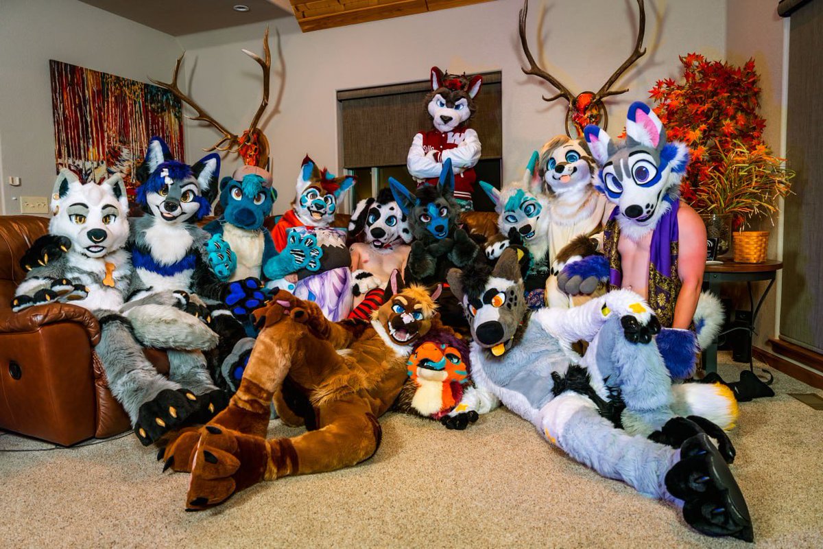 ✨Loki ✨ 🔜 LVFC (@lokifoxy) on Twitter photo I’m very happy to see how the inaugural PeakFUR24 went this past weekend! We had a total of 19 fluffs with a few that visited during the weekend. We hiked, played games, ate great food, & much more.
Huge thank you to <a href="/Shilo_Wolf/">Shilo ➡️ LVFC</a> & <a href="/bo_gatz/">𝗕𝗢 𝗚𝗔𝗧𝗭 🏴🇬🇧</a> for helping this event happen!
💜💜 I’m very happy to see how the inaugural PeakFUR24 went this past weekend! We had a total of 19 fluffs with a few that visited during the weekend. We hiked, played games, ate great food, & much more.
Huge thank you to <a href="/Shilo_Wolf/">Shilo ➡️ LVFC</a> & <a href="/bo_gatz/">𝗕𝗢 𝗚𝗔𝗧𝗭 🏴🇬🇧</a> for helping this event happen!
💜💜