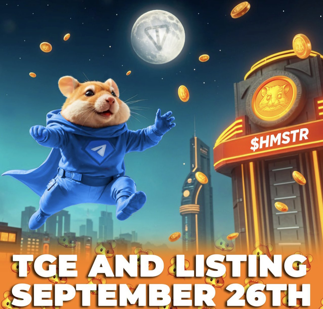 Hamster Kombat TGE and Airdrop Announcement