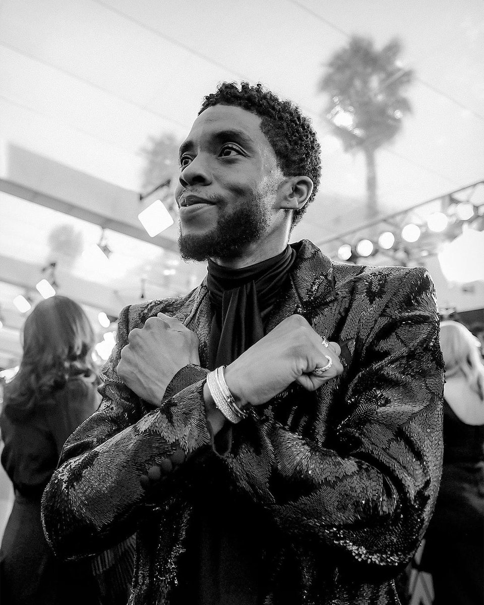 ComplexPop's tweet photo. The great Chadwick Boseman passed away four years ago today. 

RIP, you are missed. #ChadwickForever 🕊 https://t.co/2L8XHPpkiv